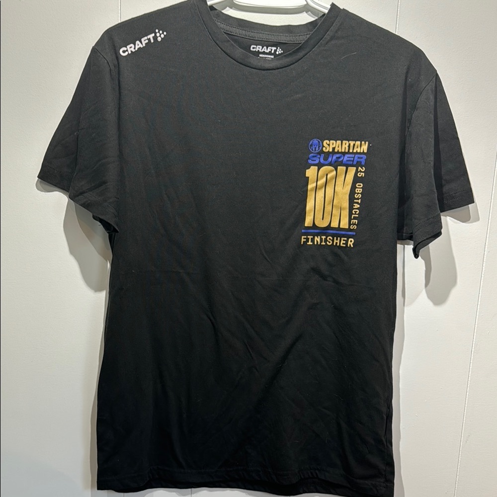 Craft Black Short Sleeve Tee